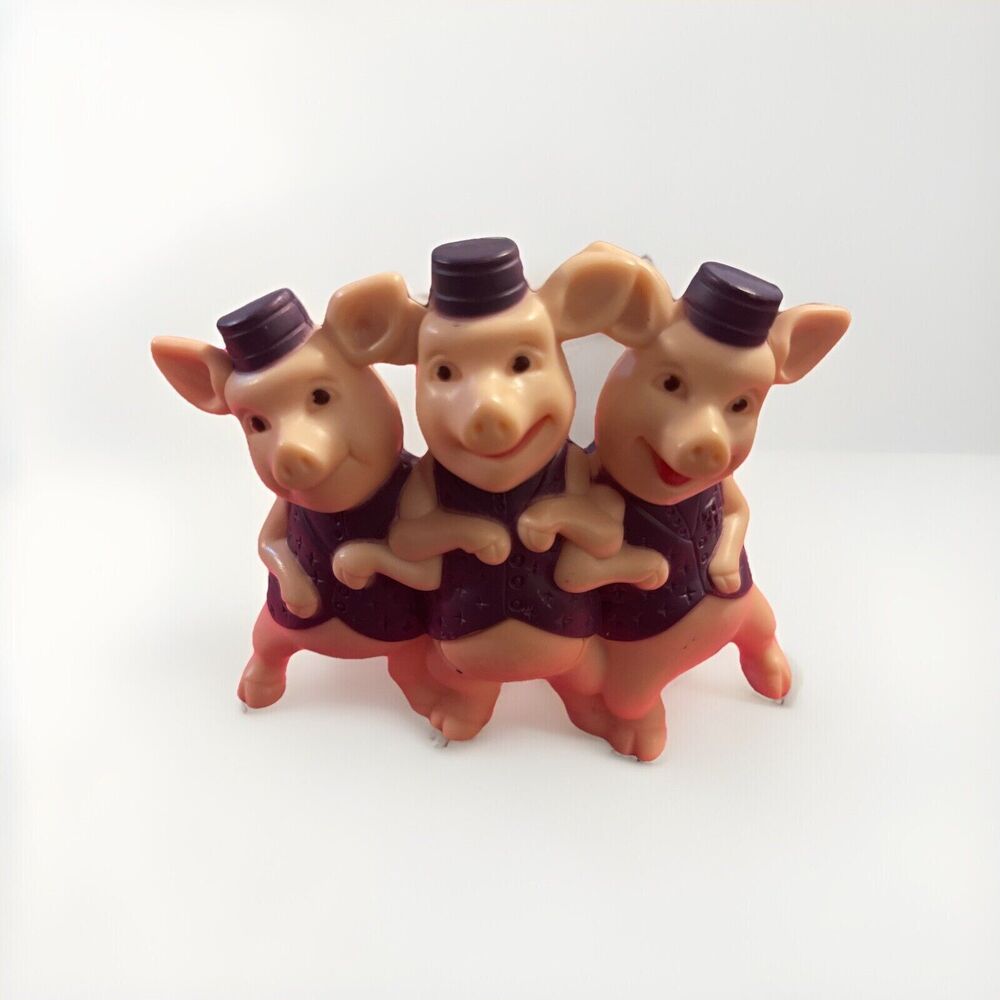 Three Little Pigs 2010 McDonald's Happy Meal Toy Shrek Forever After Toys
